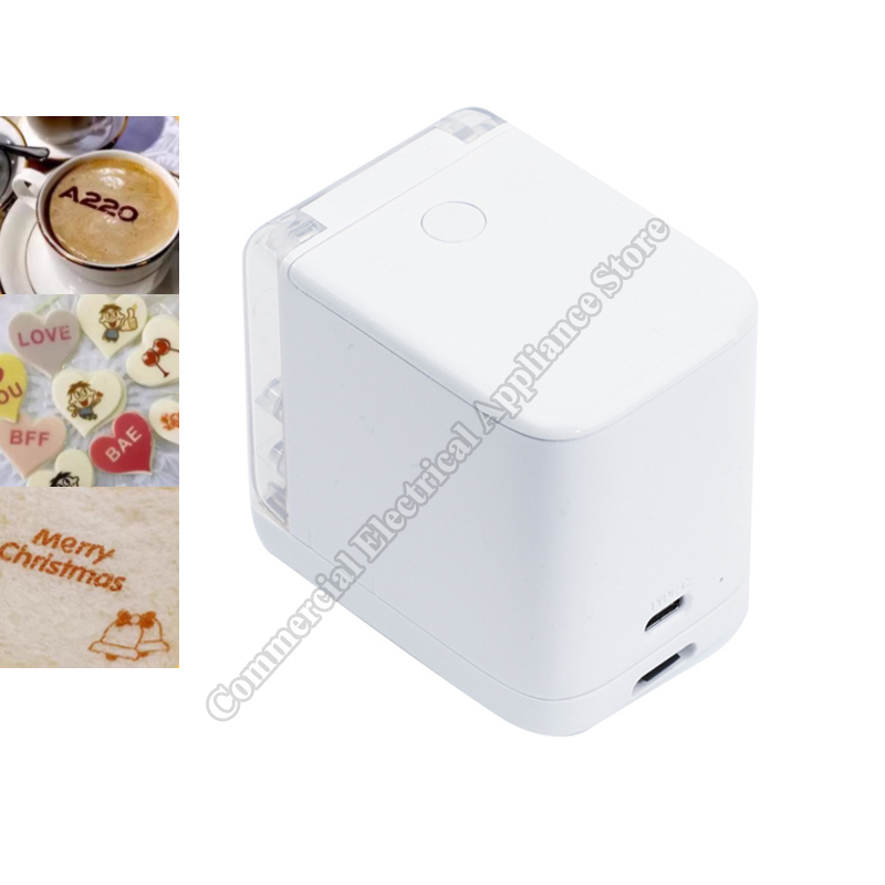 Coffee Tea Images - Stampante Alimentare Portatile per Alimenti con
