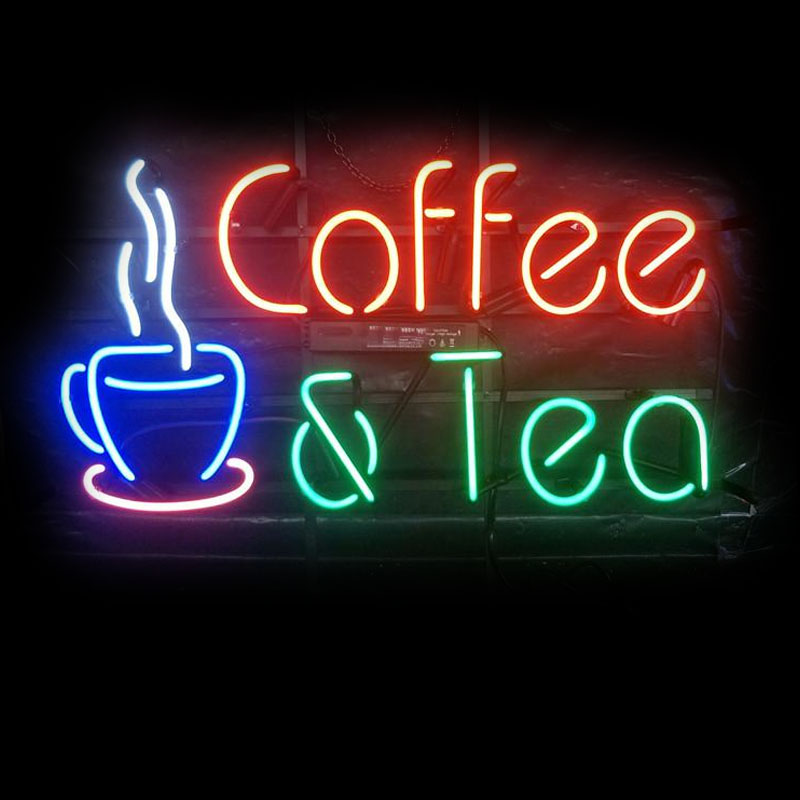 Coffee Tea Neon Sign - Insegna al neon Caffè Tè Ristorante