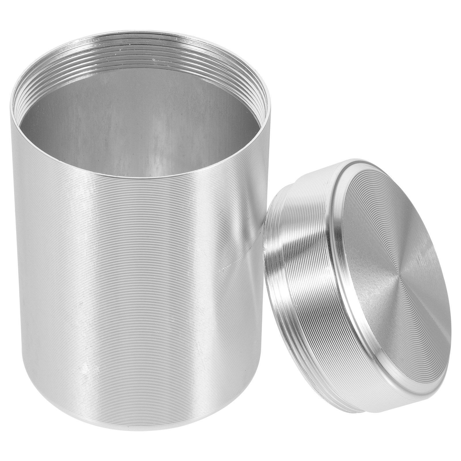 Coffee Tea And Sugar Canister Set - 2 contenitori per tè in metallo,