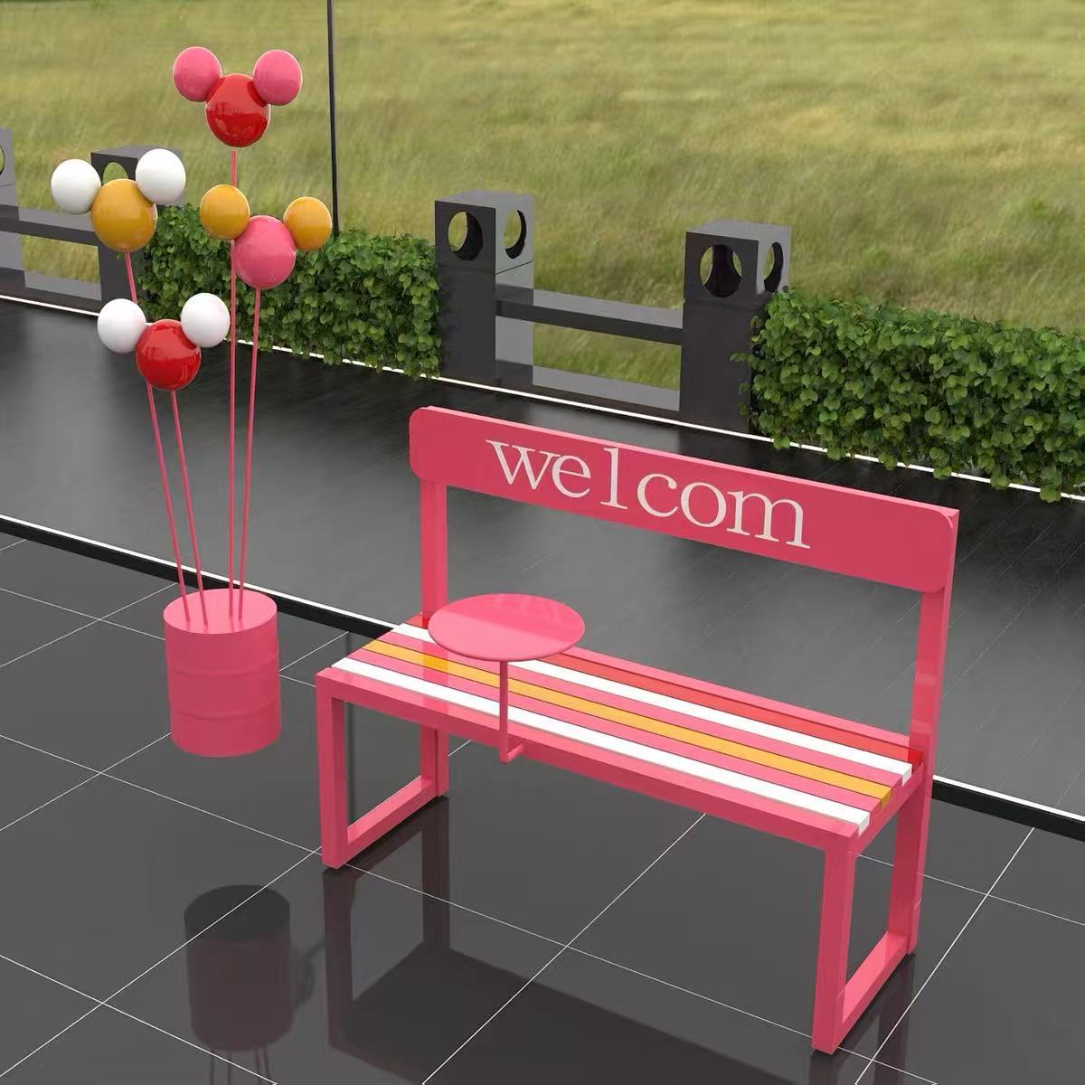 Coffee Tea Lounge - Sedia arcobaleno per aree lounge di