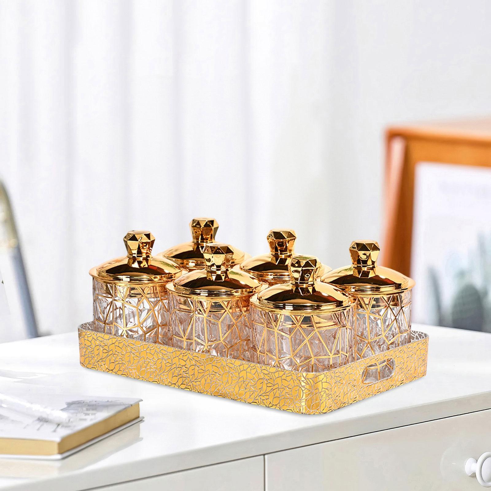 Coffee Tea And Sugar Canister Set - Set di Contenitori Ermetici da Cucina