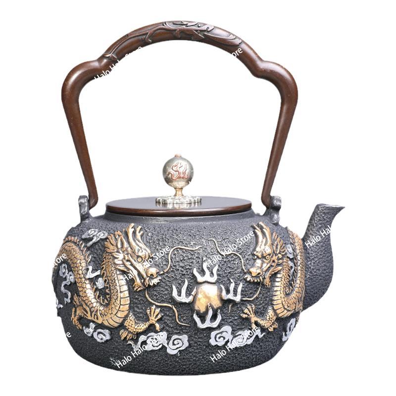 Cast Iron Teapot - Pentola in ferro con doppia perla