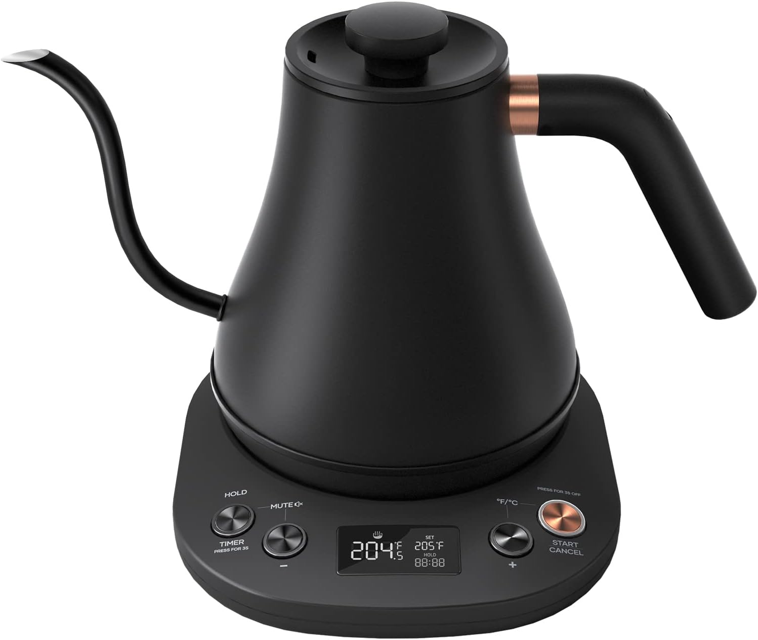 Coffee Tea Images - Bollitore Elettrico di Precisione con Beccuccio