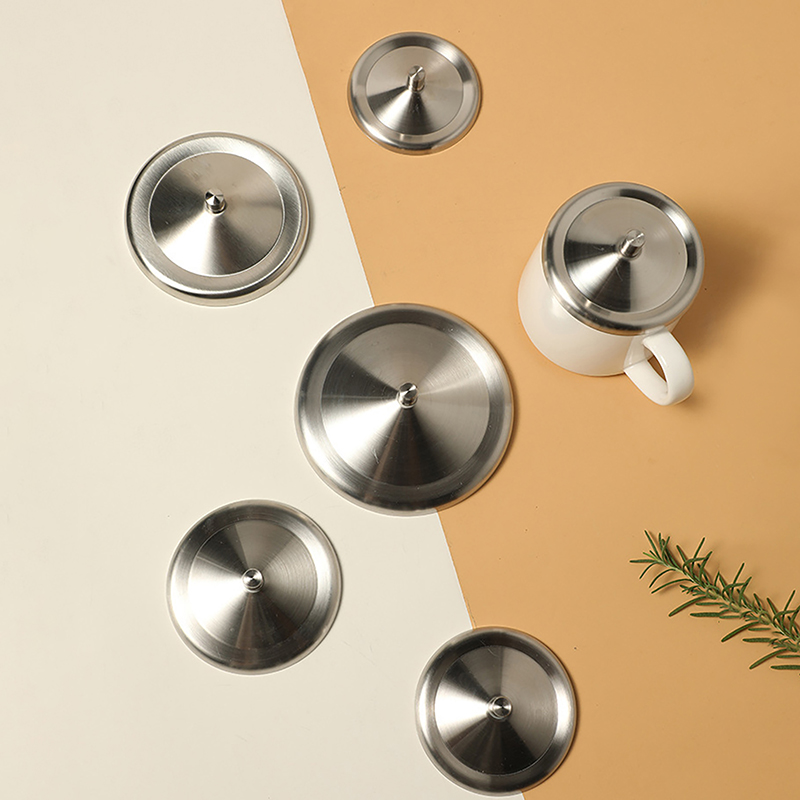 Coffee Tea Replacement - Coperchi in Acciaio Inossidabile per Tazze