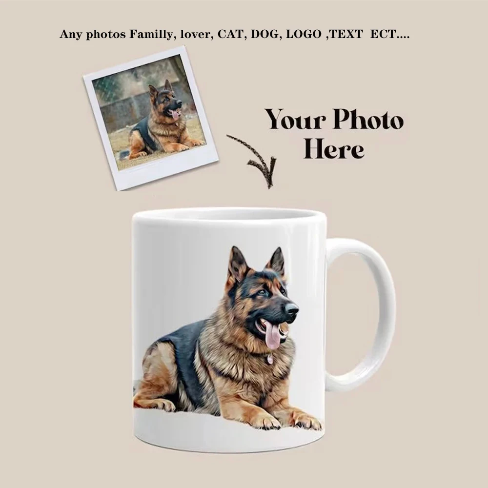 Coffee Tea Images - Tazza personalizzata con la tua foto,