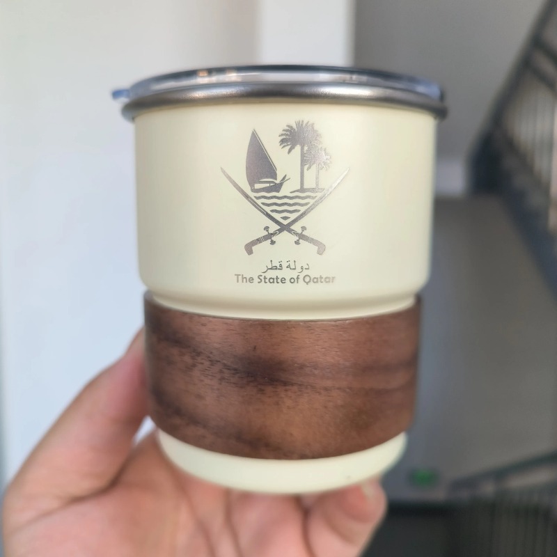 Coffee Tea Name - 1 pz Tazza in Acciaio Inossidabile