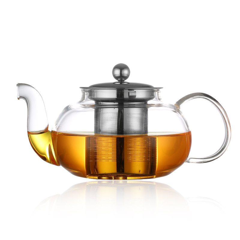 Coffee Tea Flower - Teiera in vetro resistente al calore