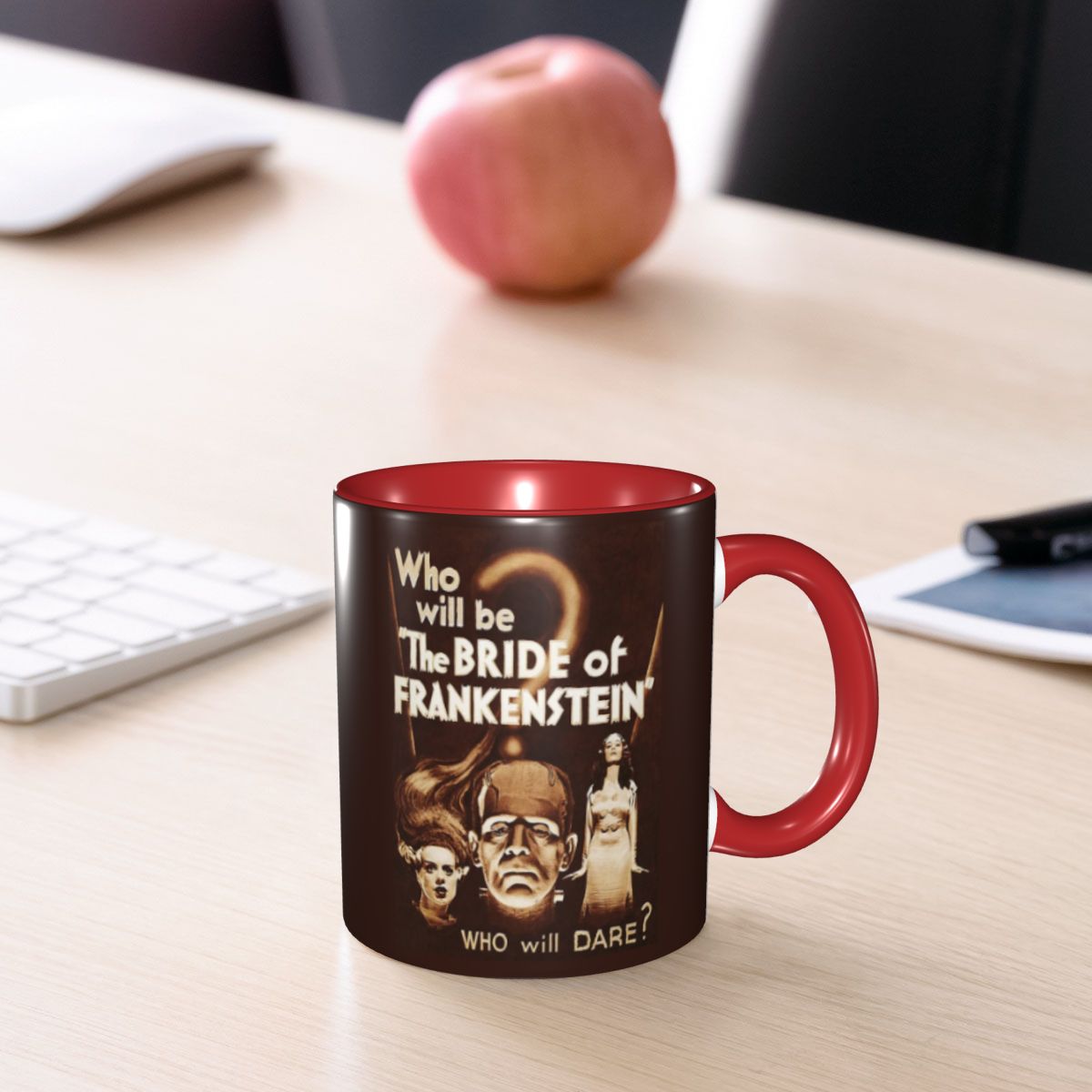 Coffee Tea Poster - Tazza con poster della sposa di
