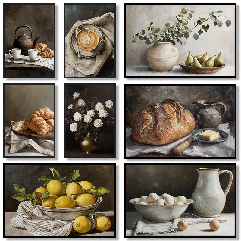 Coffee Tea Poster - Poster e Stampe su Tela di