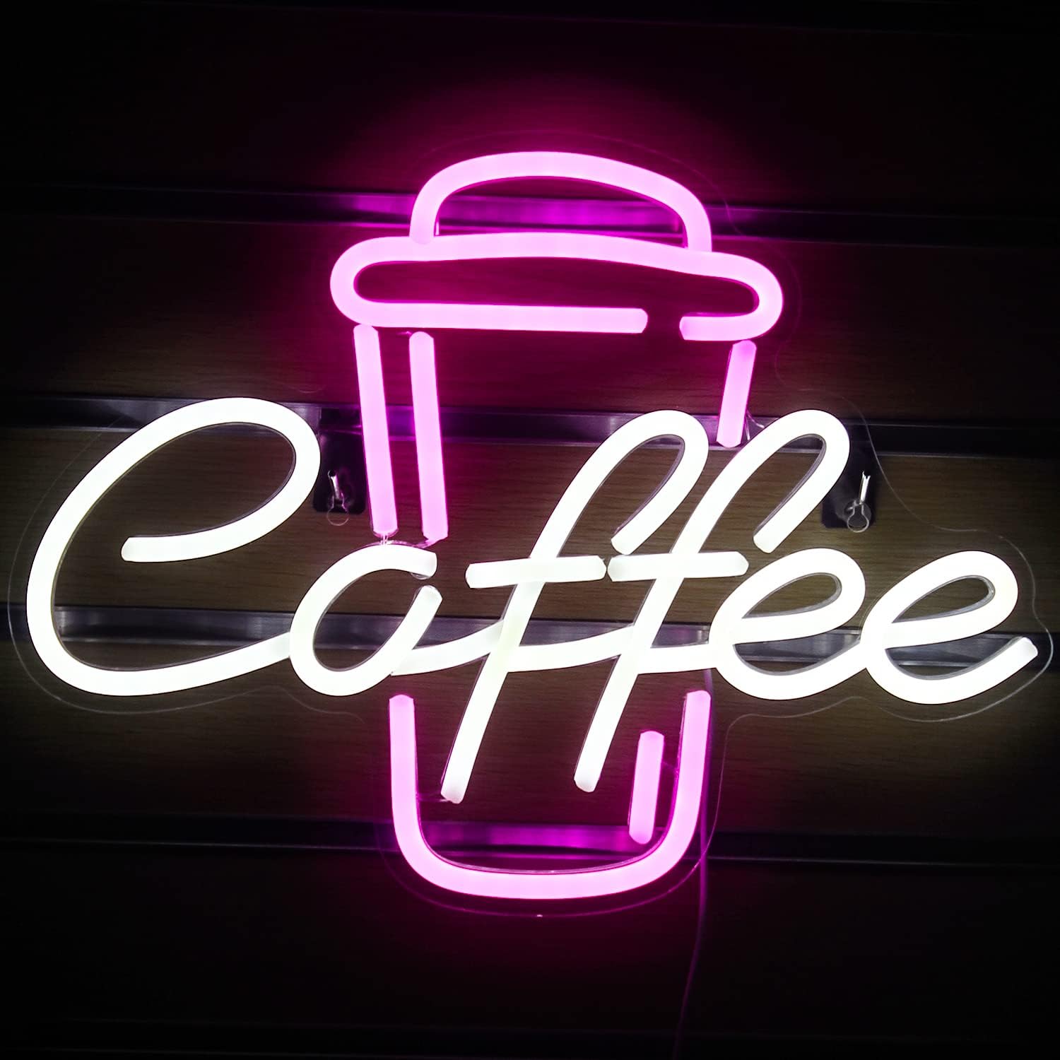 Coffee Tea Neon Sign - Insegna Luminosa a LED USB Dimmerabile