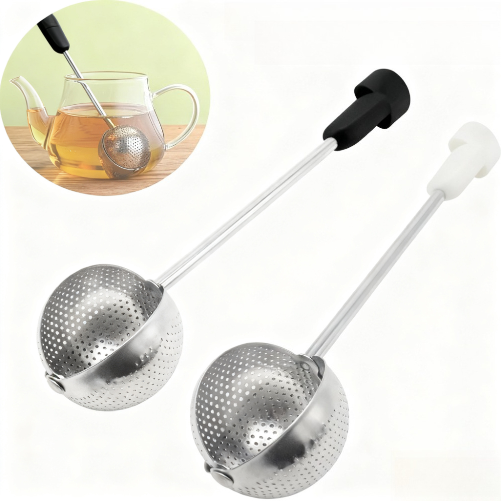Coffee Tea Leaf - Acciaio inossidabile Maglia Torsione Sfera di