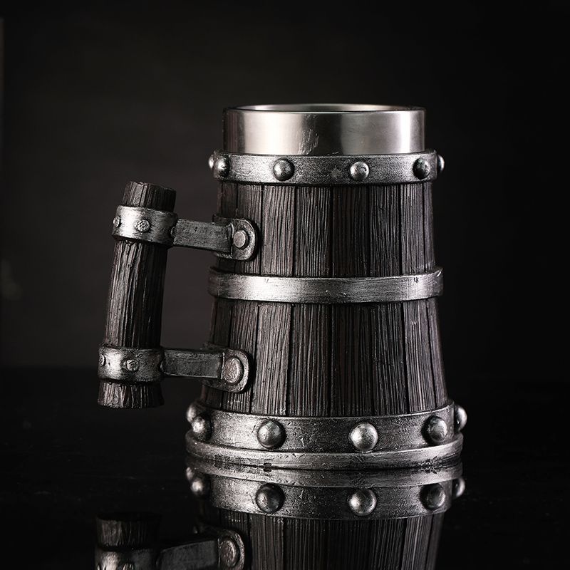 Coffee Tea Tumbler - Bicchiere da Birra in Resina Effetto