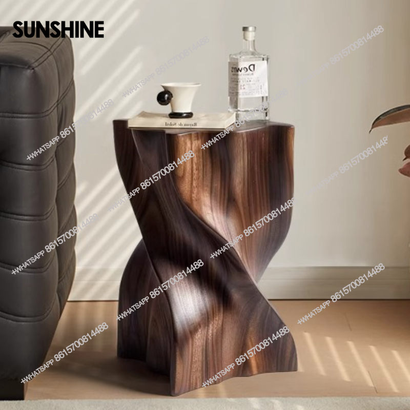 Coffee Tea Lounge - Tavolino in legno Tavolino creativo semplice