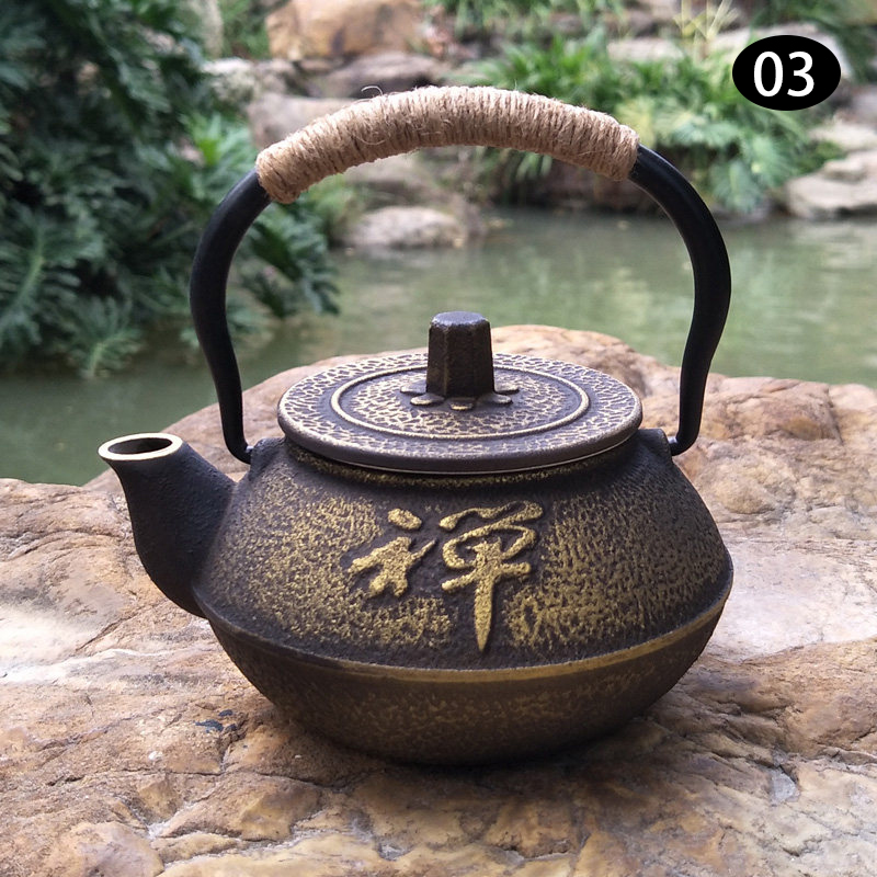 Cast Iron Teapot - Teiera Giapponese Retrò in Ghisa da