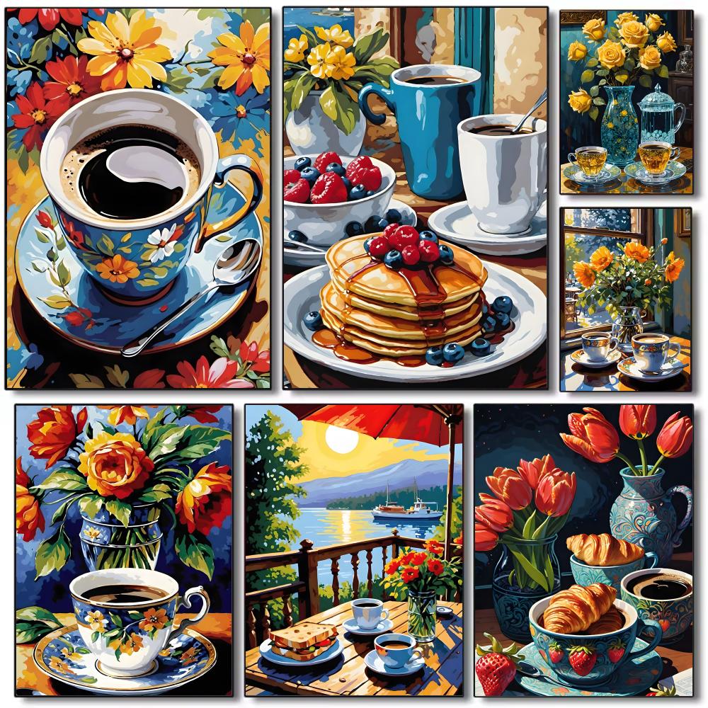 Poster con tazza di caffè per  - Coffee Tea Poster recensione e prezzo