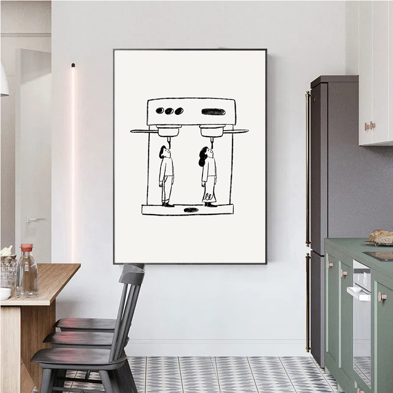 Stampa Artistica Astratta con  - Coffee Tea Poster recensione e prezzo