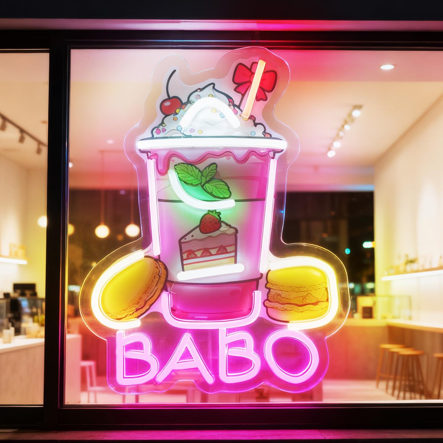 Insegna Luminosa al Neon Boba  - Coffee Tea Neon Sign recensione e prezzo