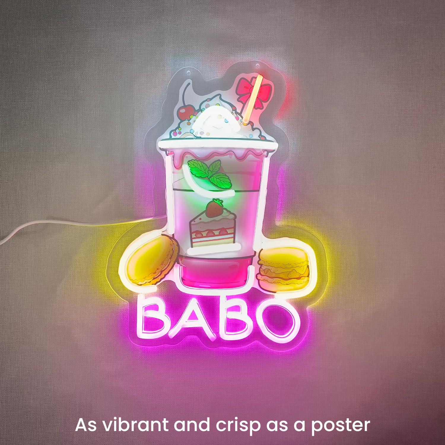 Insegna Luminosa al Neon Boba  - Coffee Tea Neon Sign recensione e prezzo