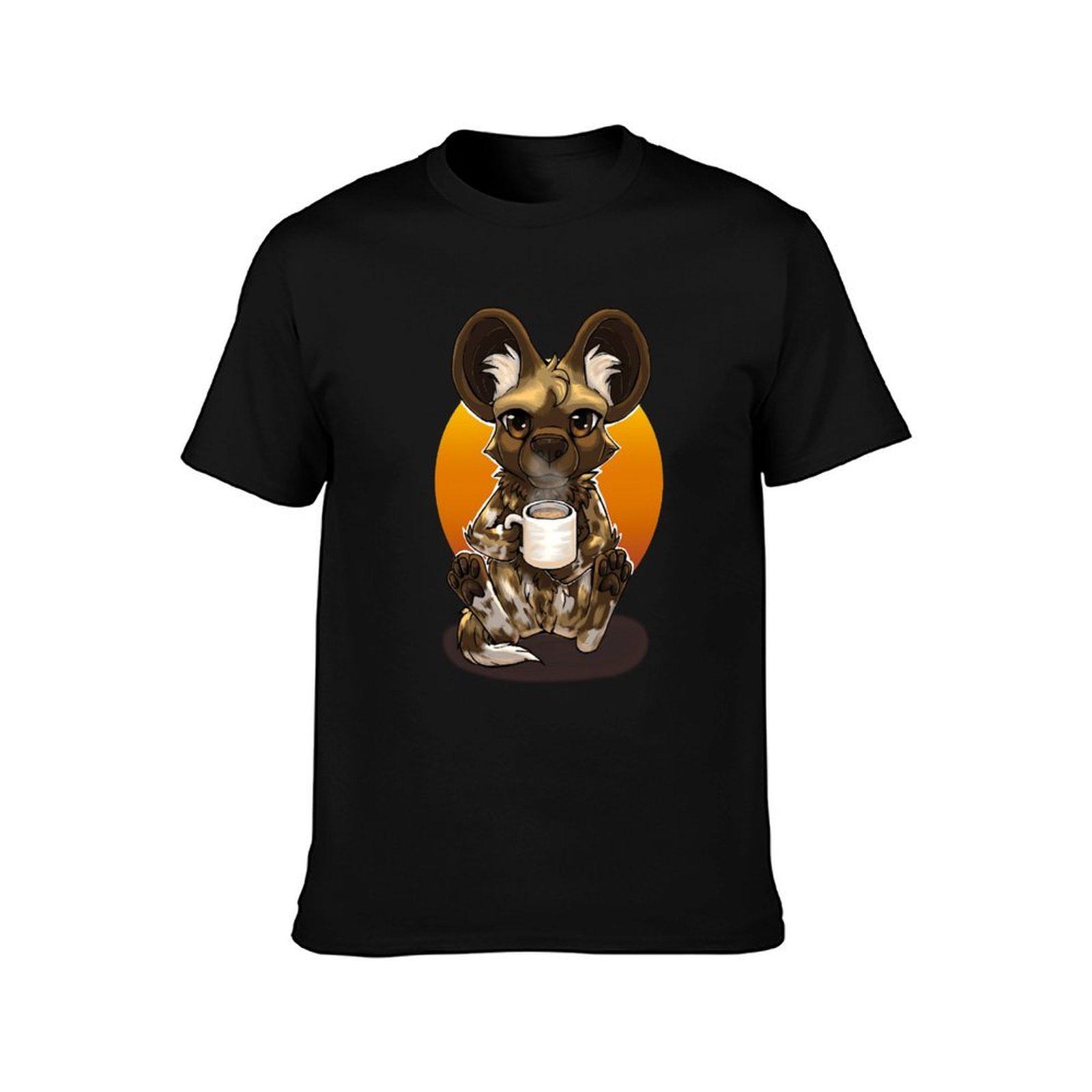 T-shirt African Wild Dog Tea o - Coffee Tea Knits recensione e prezzo