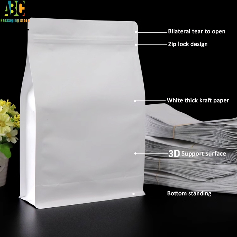 Borsa con cerniera a otto lati - Coffee Tea Flower recensione e prezzo