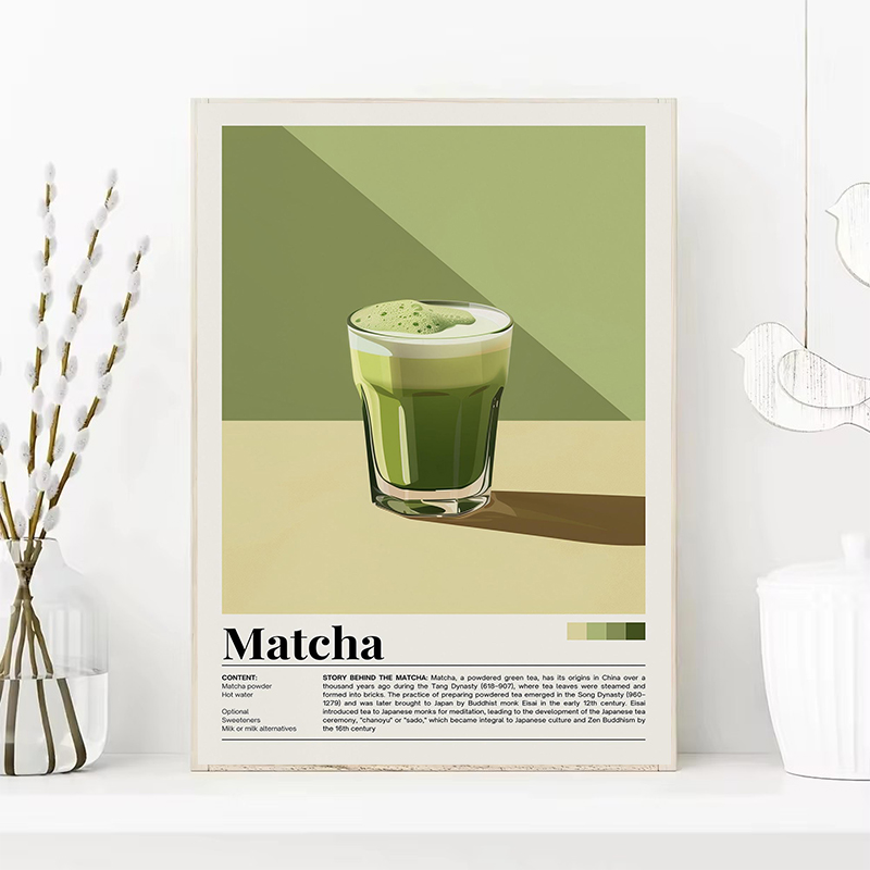 Poster vintage per bevande al  - Coffee Tea Poster recensione e prezzo