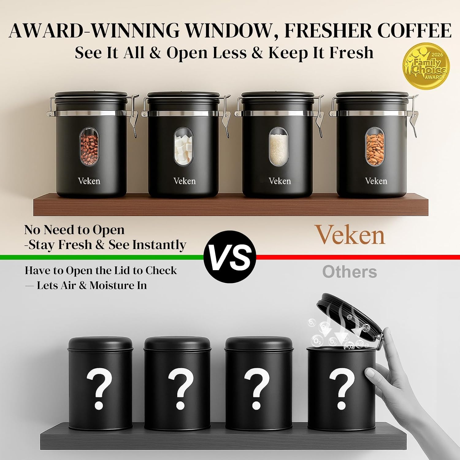 Contenitore Ermetico per Caffè - Coffee Tea Images recensione e prezzo