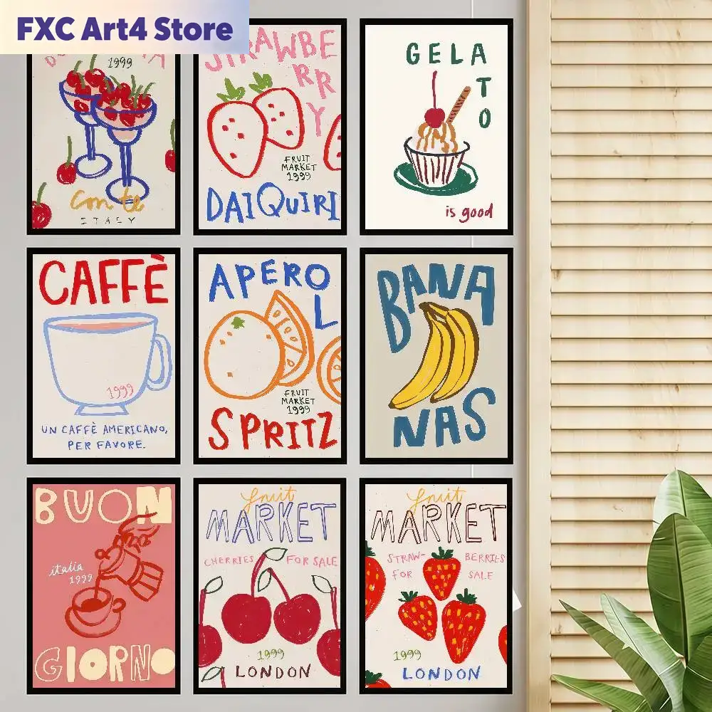 Poster Vintage Senza Cornice c - Coffee Tea Poster recensione e prezzo