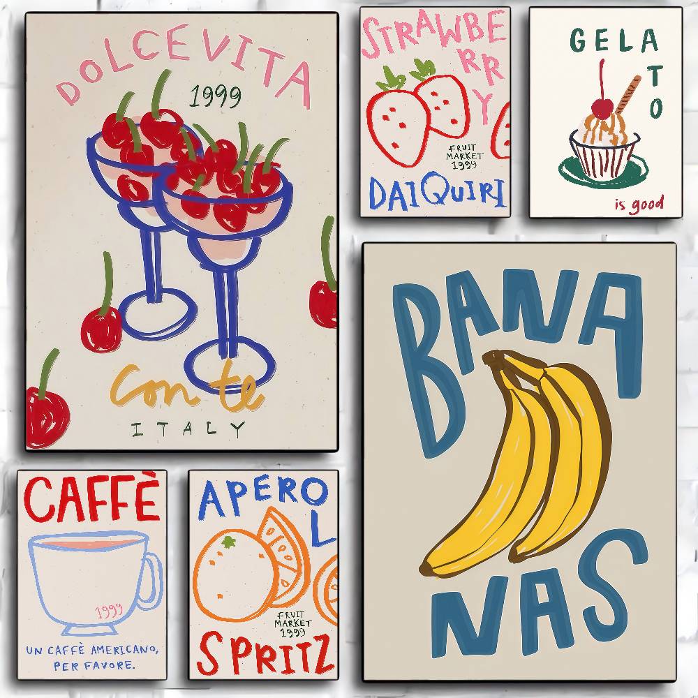 Poster Vintage Senza Cornice c - Coffee Tea Poster recensione e prezzo