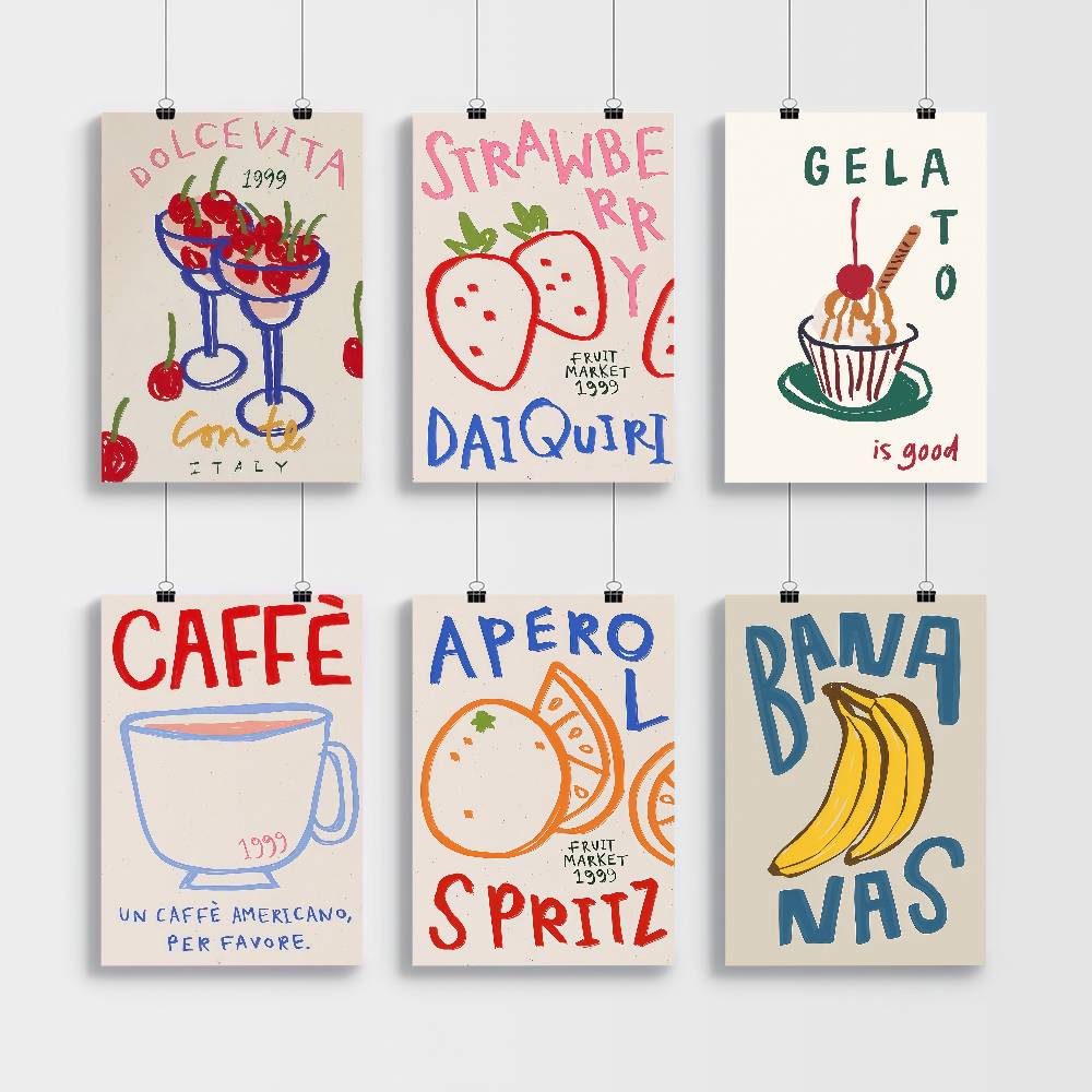 Poster Vintage Senza Cornice c - Coffee Tea Poster recensione e prezzo