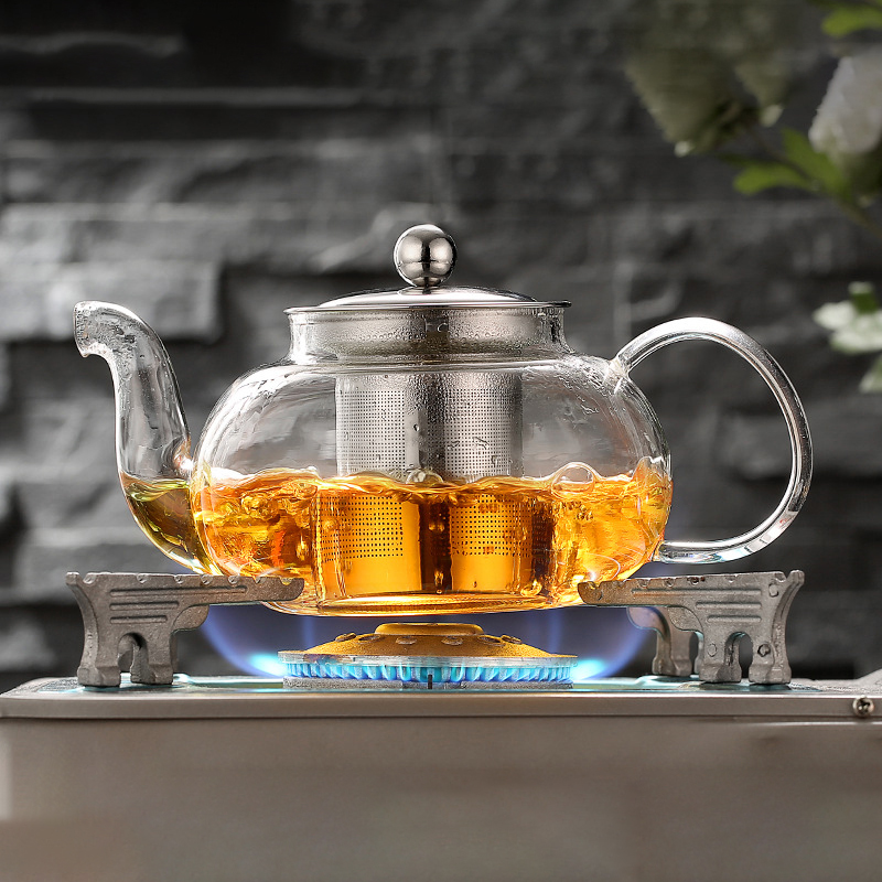 600/800 Ml di Vetro Resistente - Coffee Tea Flower recensione e prezzo