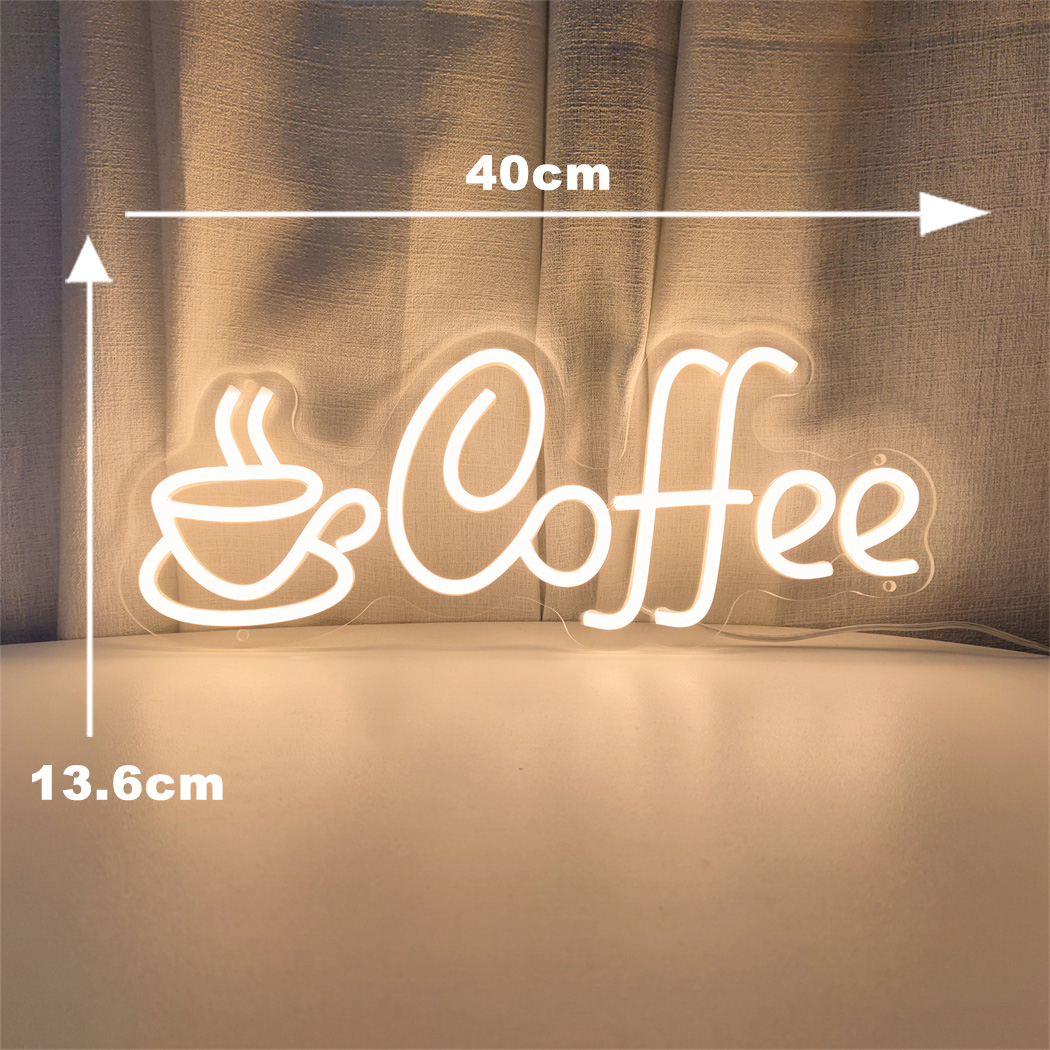 LED Coffee Neon Sign USB Power - Coffee Tea Neon Sign recensione e prezzo
