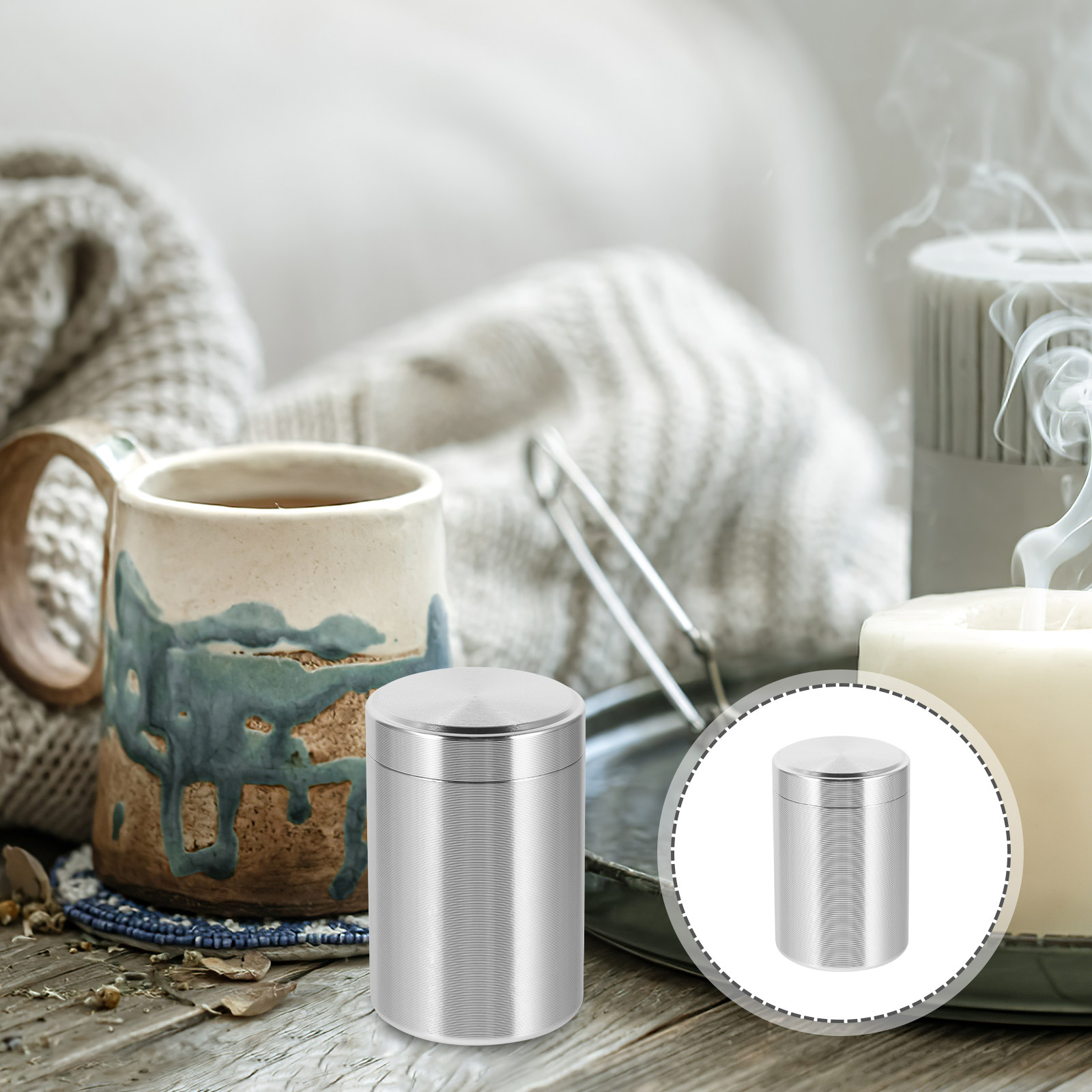 2 contenitori per tè in metall - Coffee Tea And Sugar Canister Set recensione e prezzo