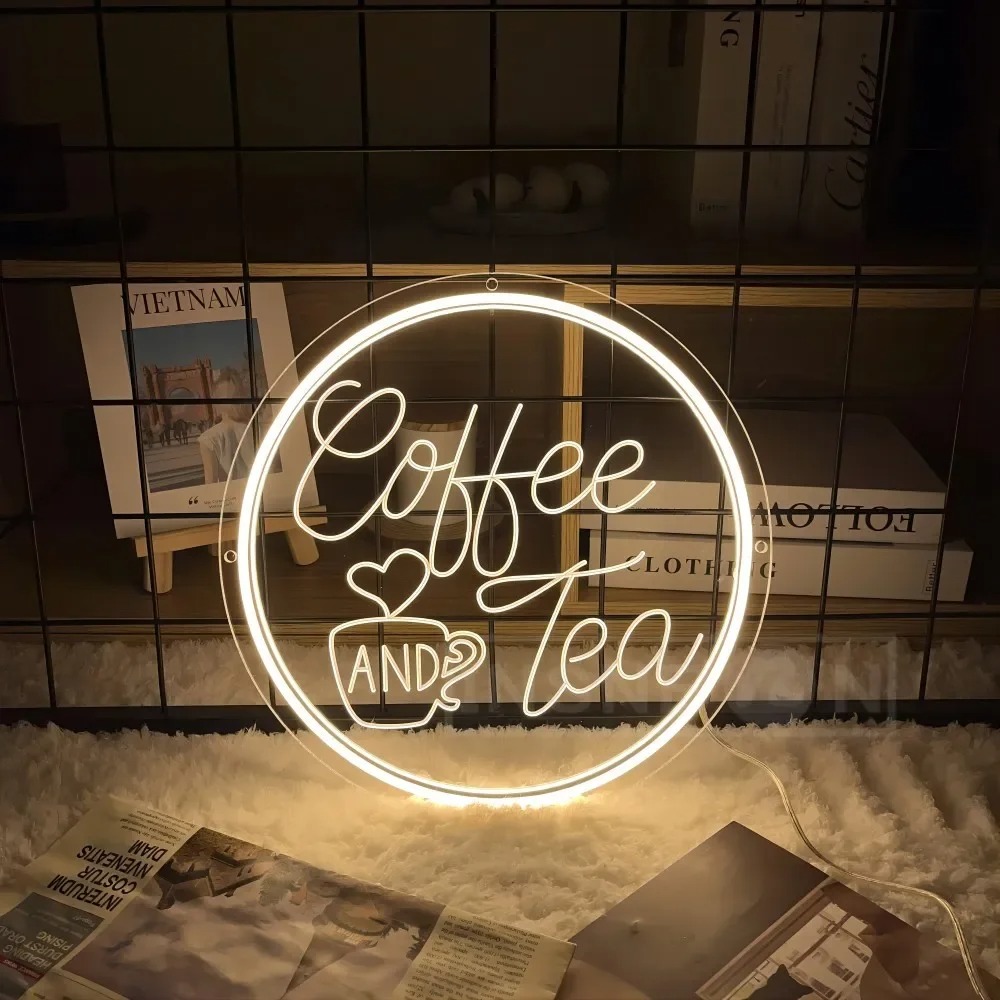 Insegna al Neon LED per Caffè, - Coffee Tea Neon Sign recensione e prezzo