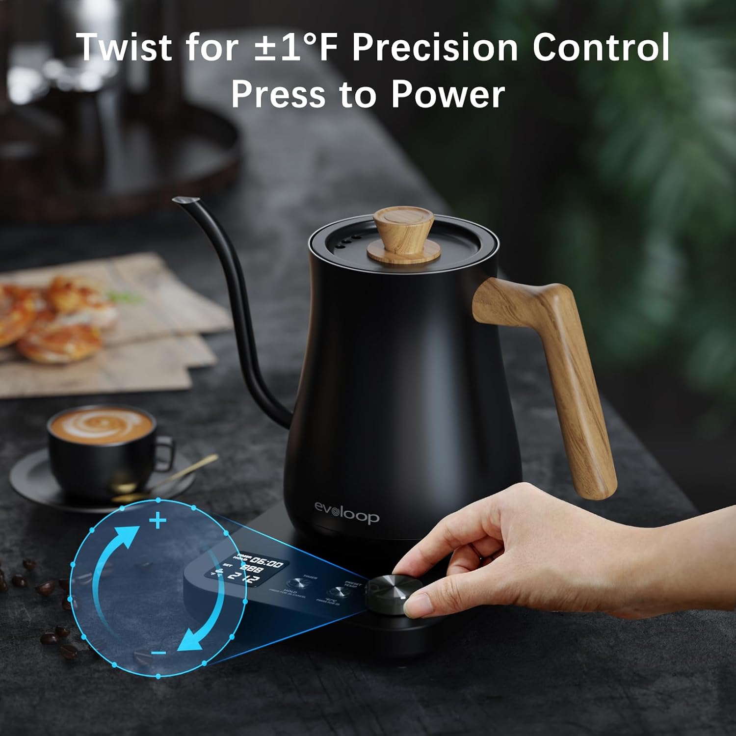 Bollitore elettrico di precisi - Coffee Tea Images recensione e prezzo