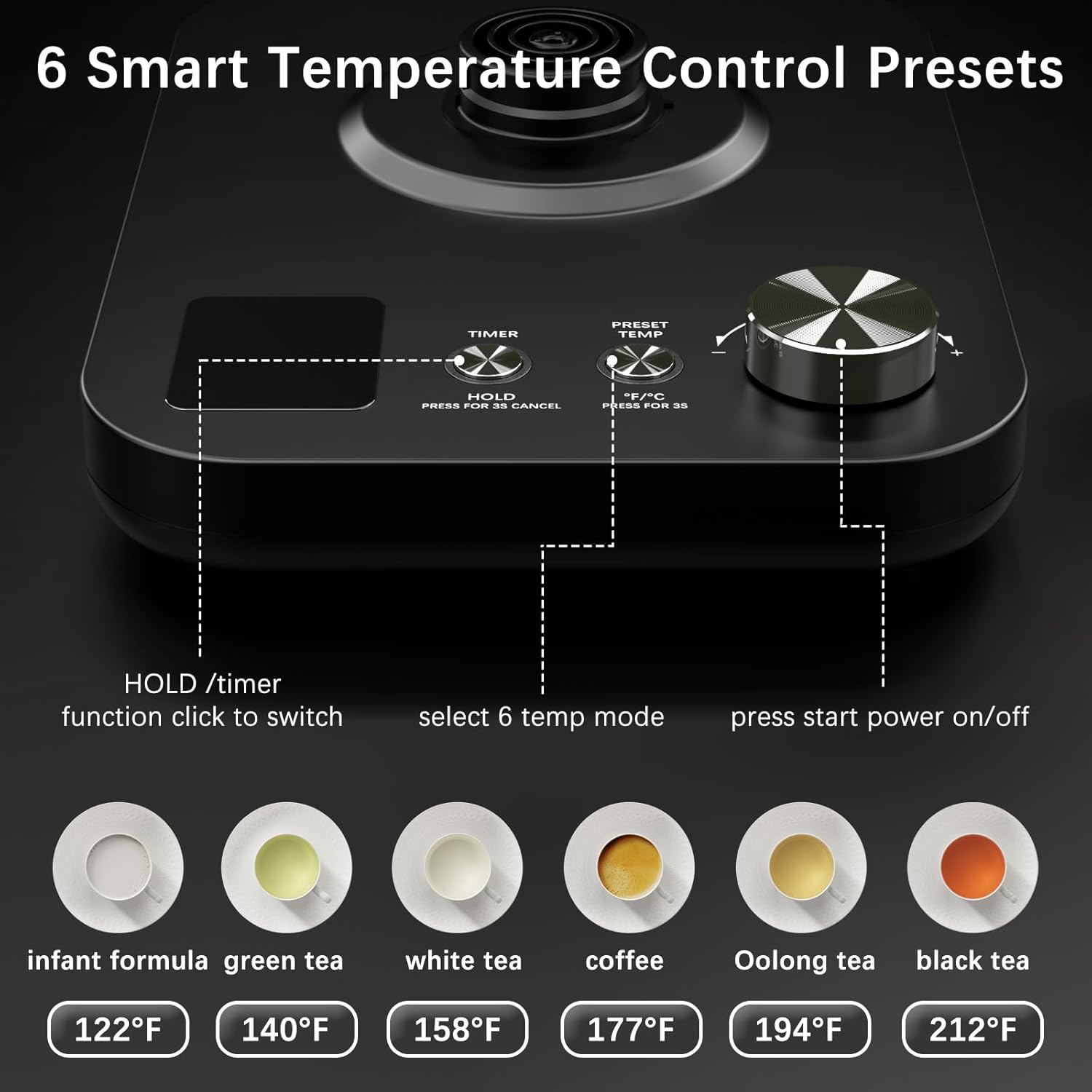 Bollitore elettrico di precisi - Coffee Tea Images recensione e prezzo
