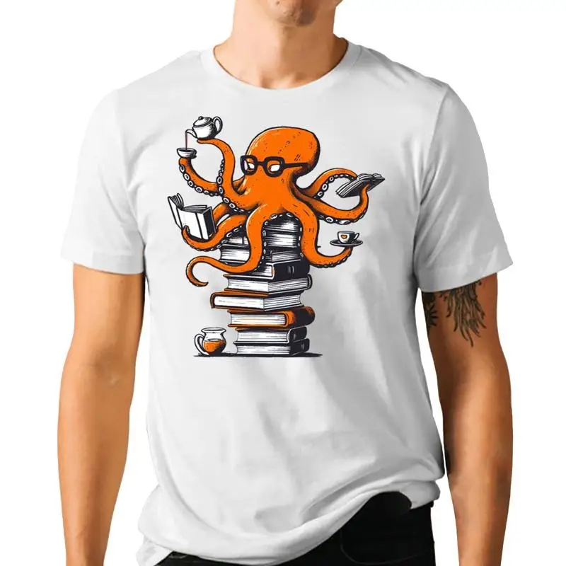 Maglietta Reading Octopus Caff - Coffee Tea Knits recensione e prezzo