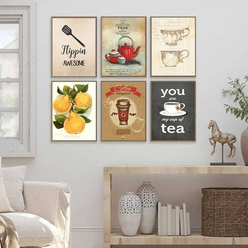 Poster e Stampe Vintage con Ca - Coffee Tea Poster recensione e prezzo