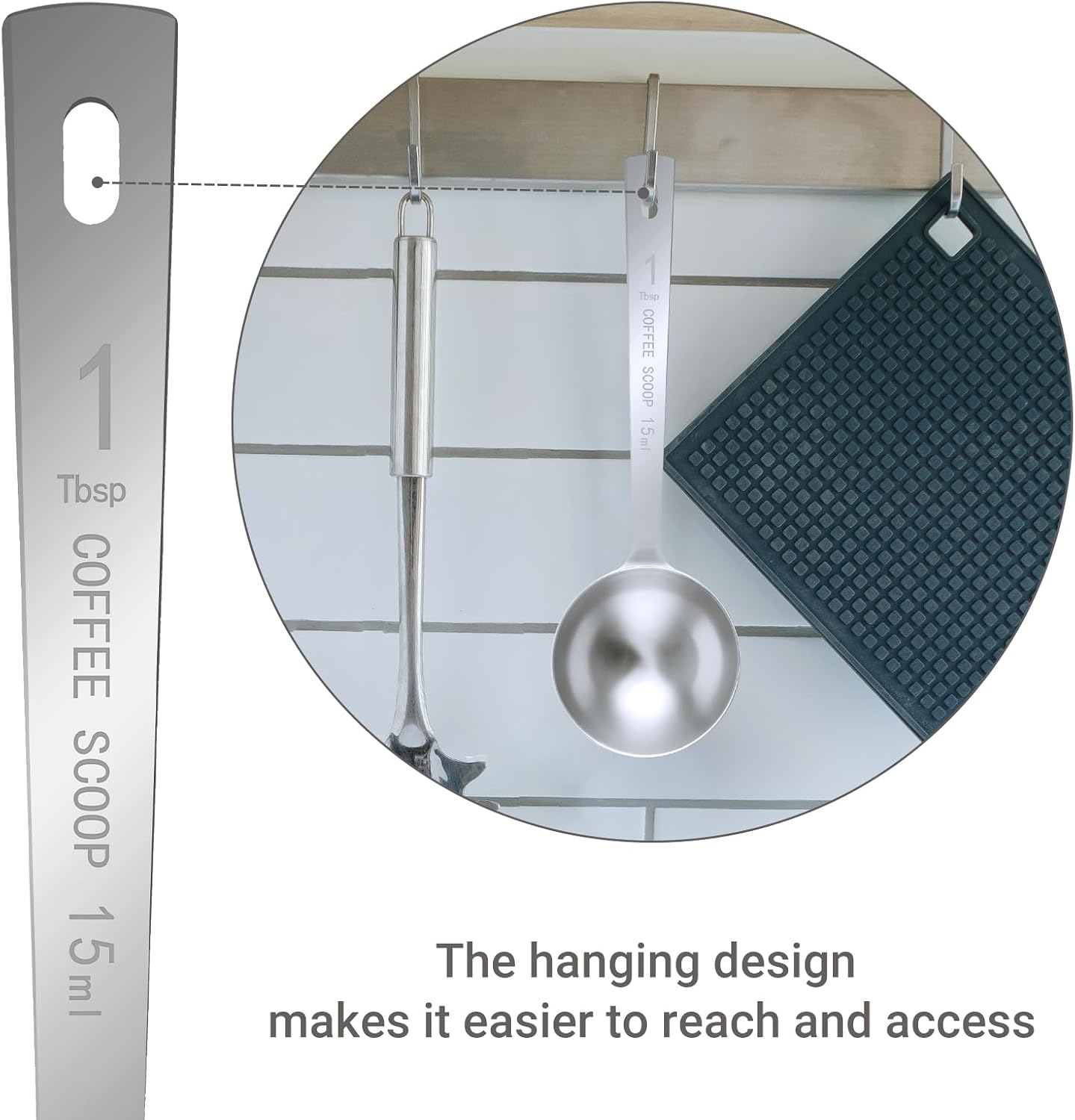 Set di 4 Cucchiai Dosatori in  - Coffee Tea Images recensione e prezzo