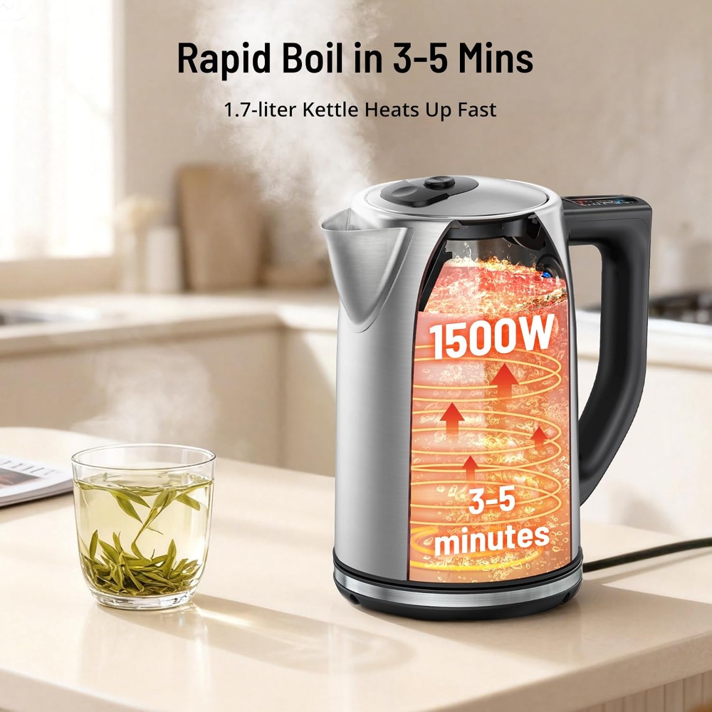 Bollitore Elettrico in Acciaio - Coffee Tea Images recensione e prezzo