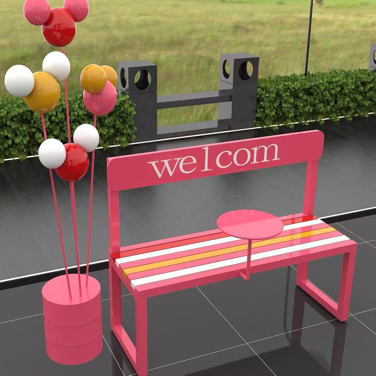 Sedia arcobaleno per aree loun - Coffee Tea Lounge recensione e prezzo