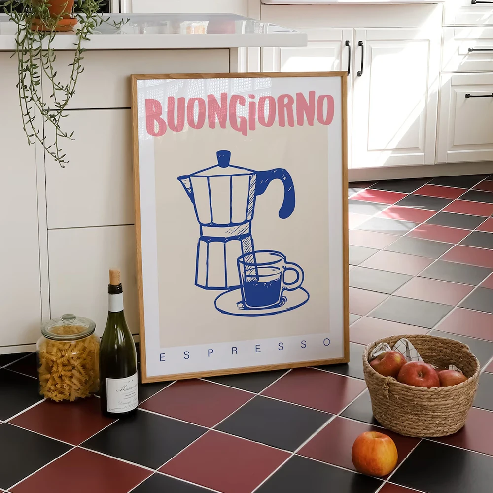 Stampe d'arte da parete modern - Coffee Tea Poster recensione e prezzo