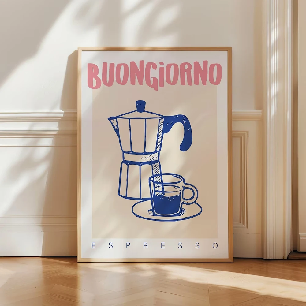 Stampe d'arte da parete modern - Coffee Tea Poster recensione e prezzo