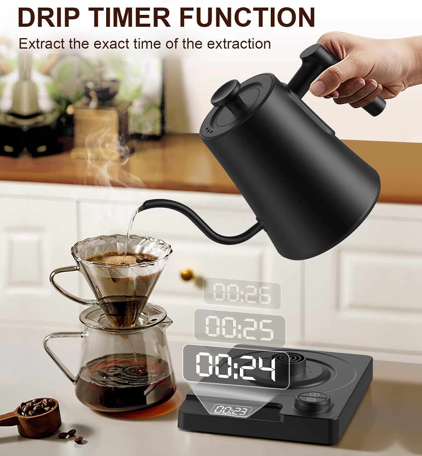 Bollitore elettrico a collo d' - Coffee Tea Images recensione e prezzo