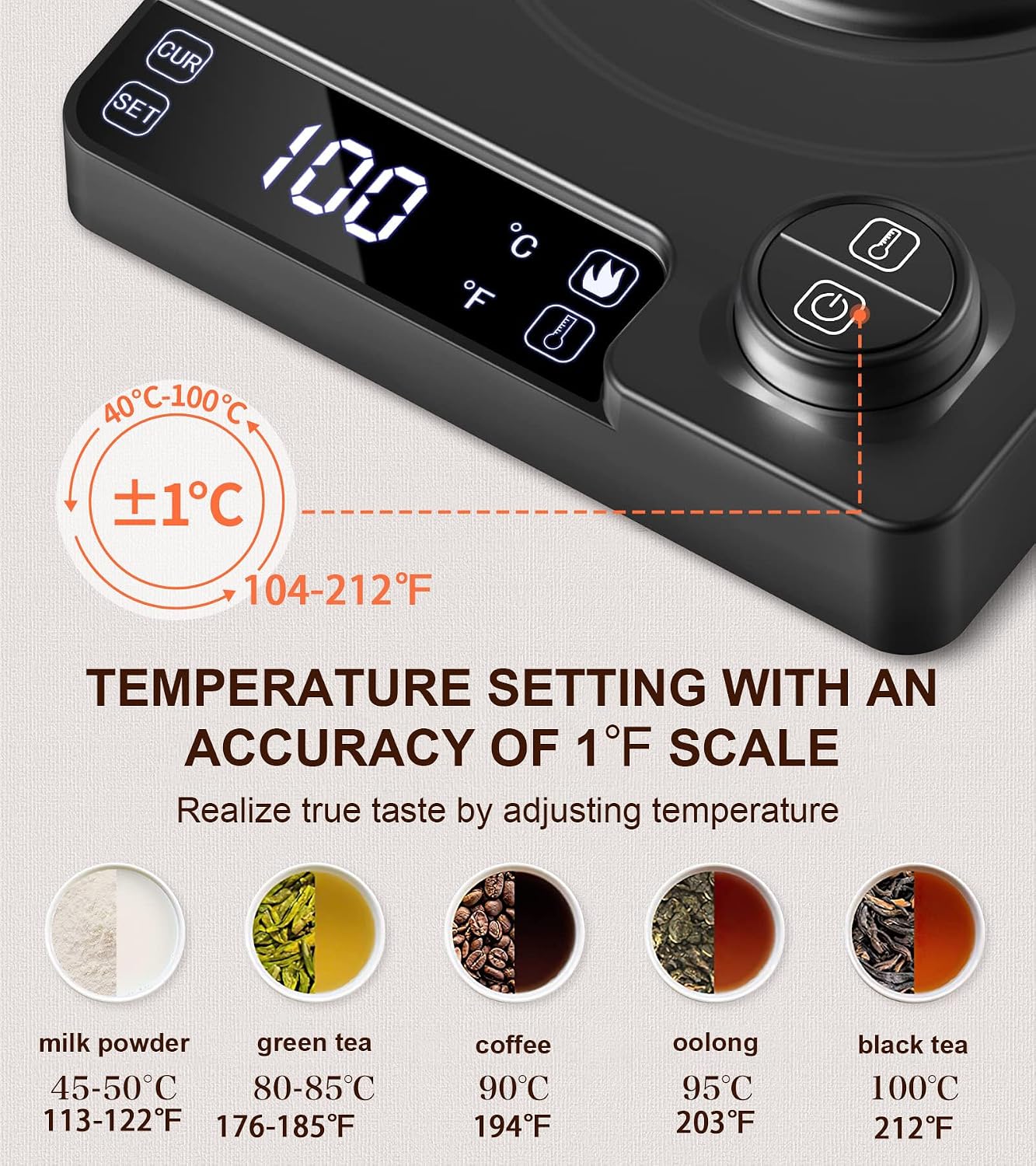 Bollitore elettrico a collo d' - Coffee Tea Images recensione e prezzo