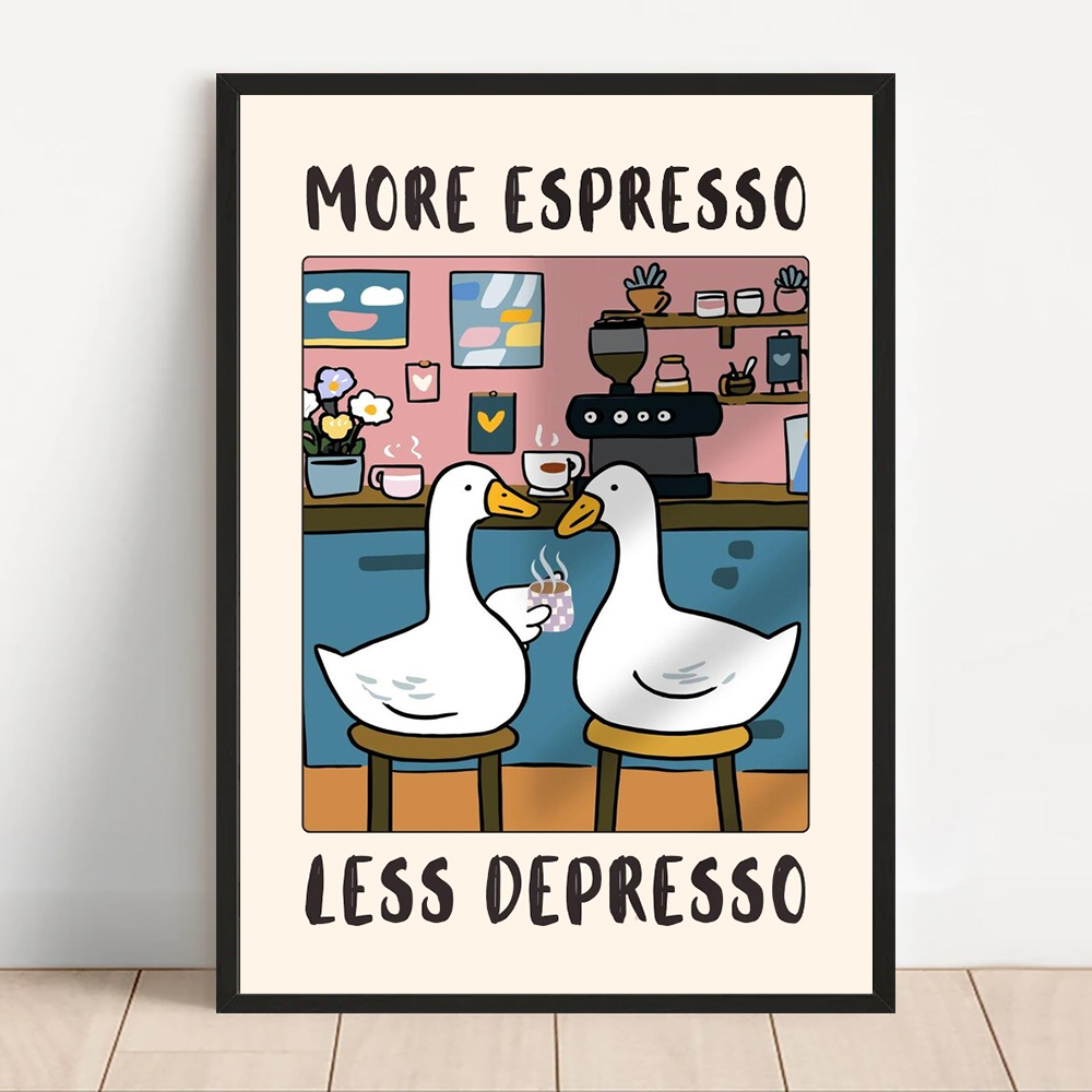 Simpatici animali Poster stamp - Coffee Tea Poster recensione e prezzo