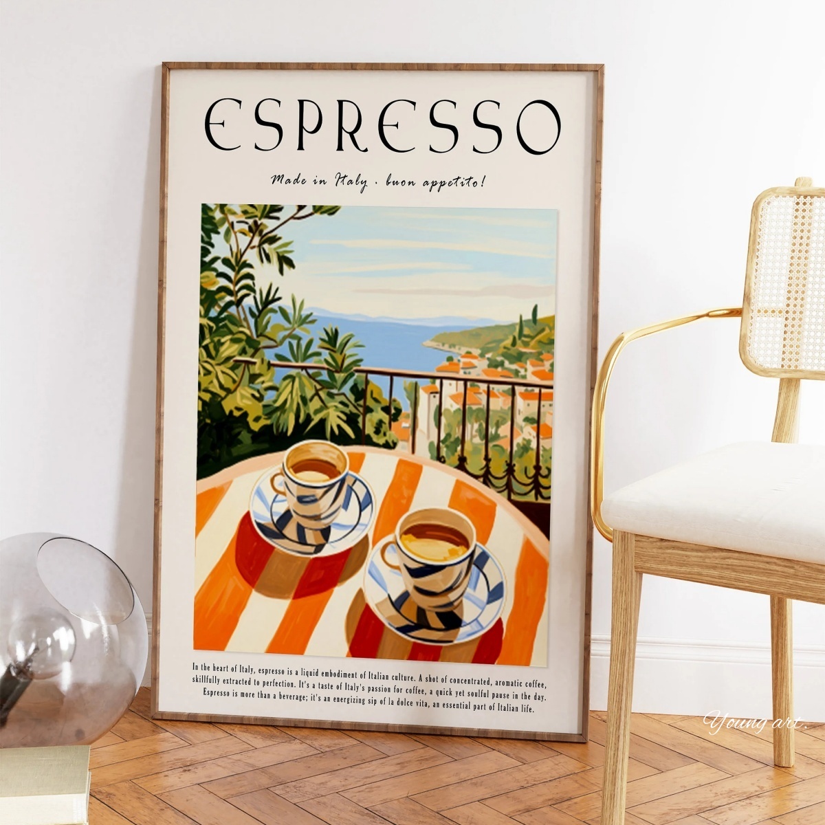 Stampa su Tela di Caffè Espres - Coffee Tea Poster recensione e prezzo