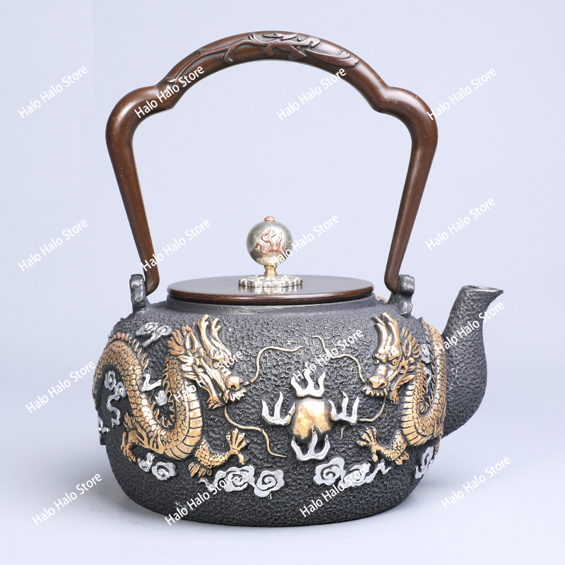 Pentola in ferro con doppia pe - Cast Iron Teapot recensione e prezzo