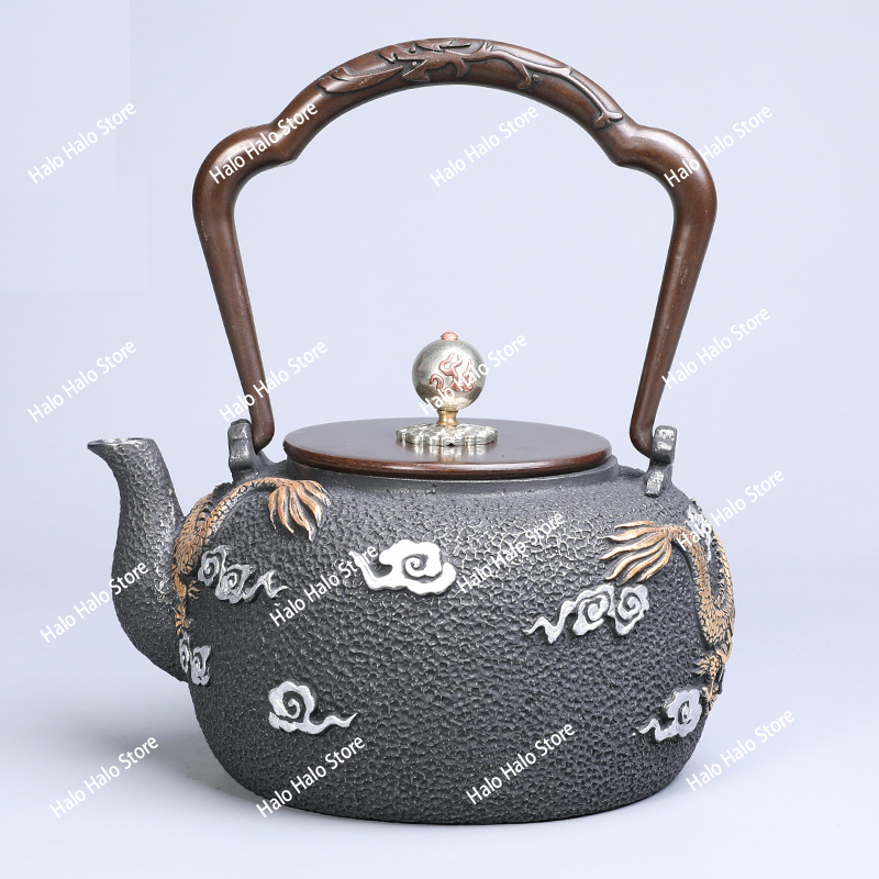 Pentola in ferro con doppia pe - Cast Iron Teapot recensione e prezzo