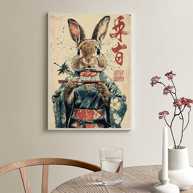 Retro giapponese rana bevanda  - Coffee Tea Poster recensione e prezzo