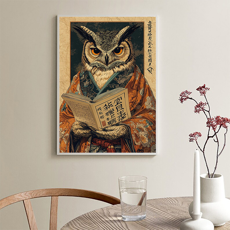 Retro giapponese rana bevanda  - Coffee Tea Poster recensione e prezzo
